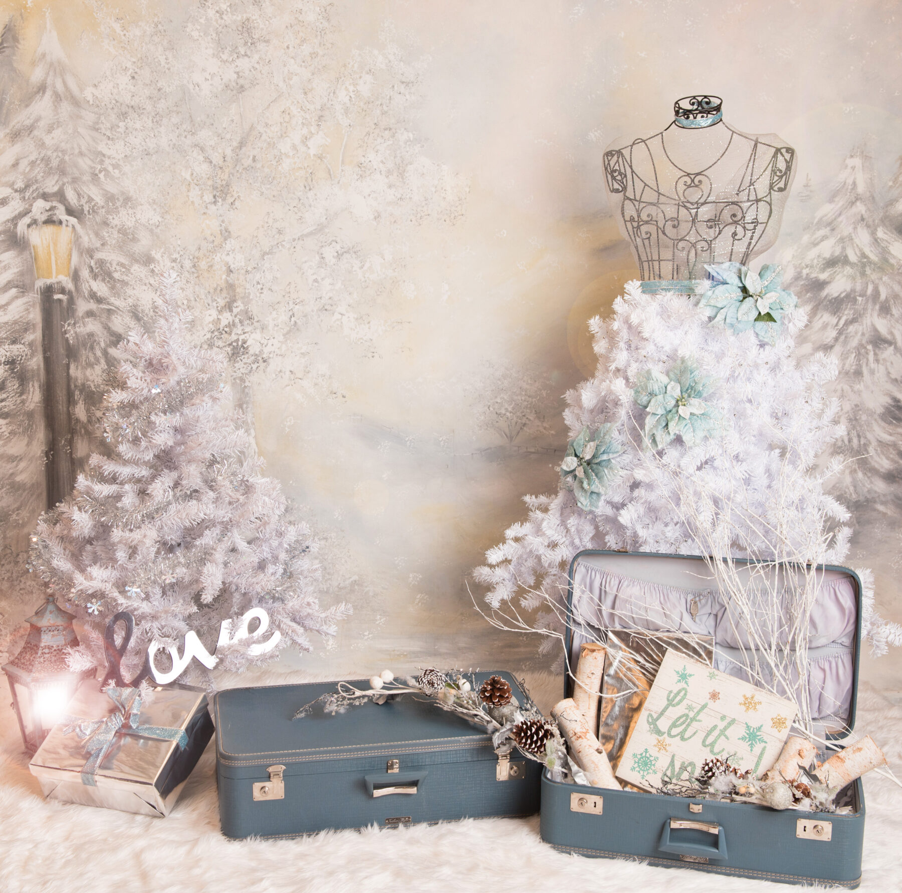 Annual Holiday Portraits * Shabby Chic, Annual Holiday Portraits &#8211; Shabby Chic