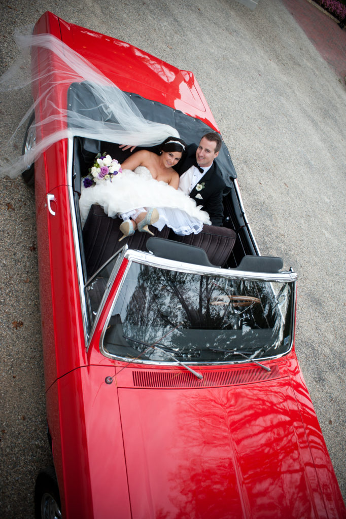 Antique Car Wedding