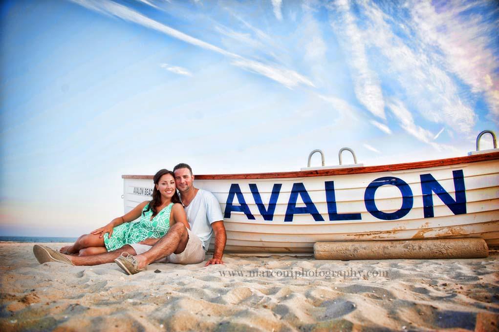 Family Beach Portraits in Avalon New Jersey From Marconi Photography in NJ
