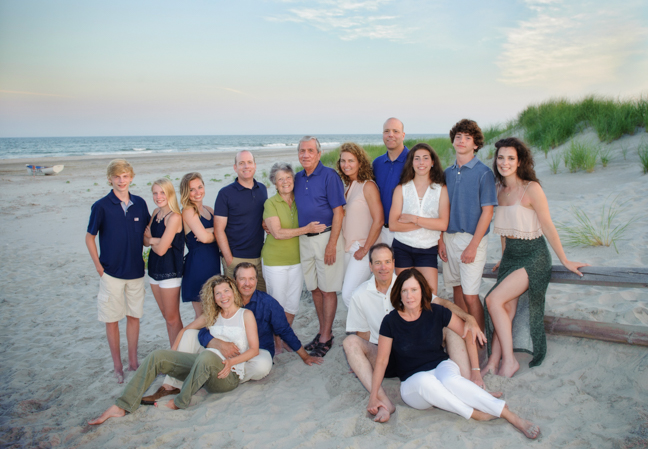 Back to the Beach,  Family Beach Portrait