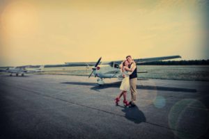Engagement marconi Photography-airplane