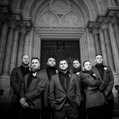 Dramatic Groomsmen