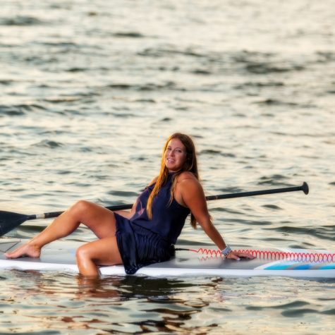 paddleboard girl