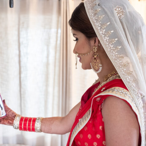 henna indian bride