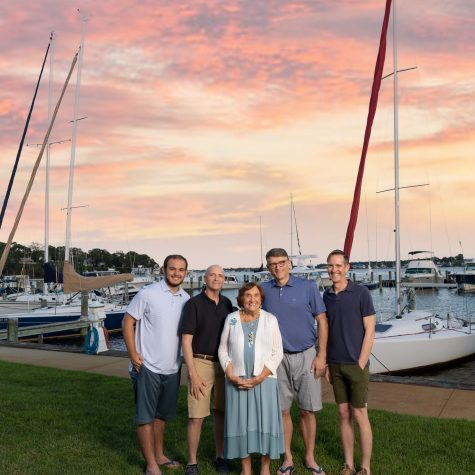 Toms River Yacht Club family Portrait