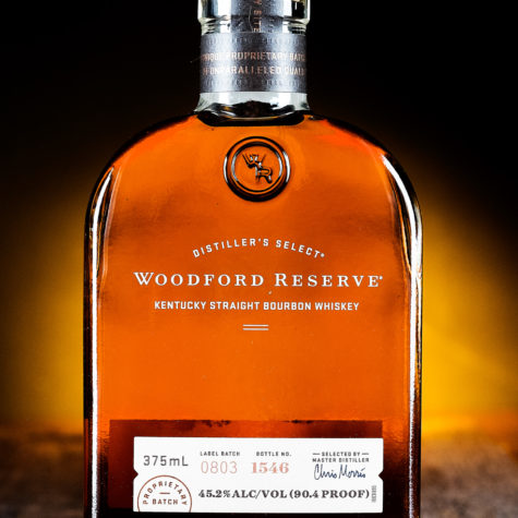 Woodford Reserve Boubon Whiskey Bottle