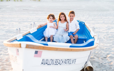 Avalon Family Beach Portrait Session