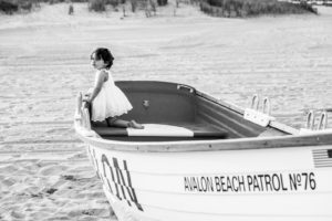 lifeguard boat little girl