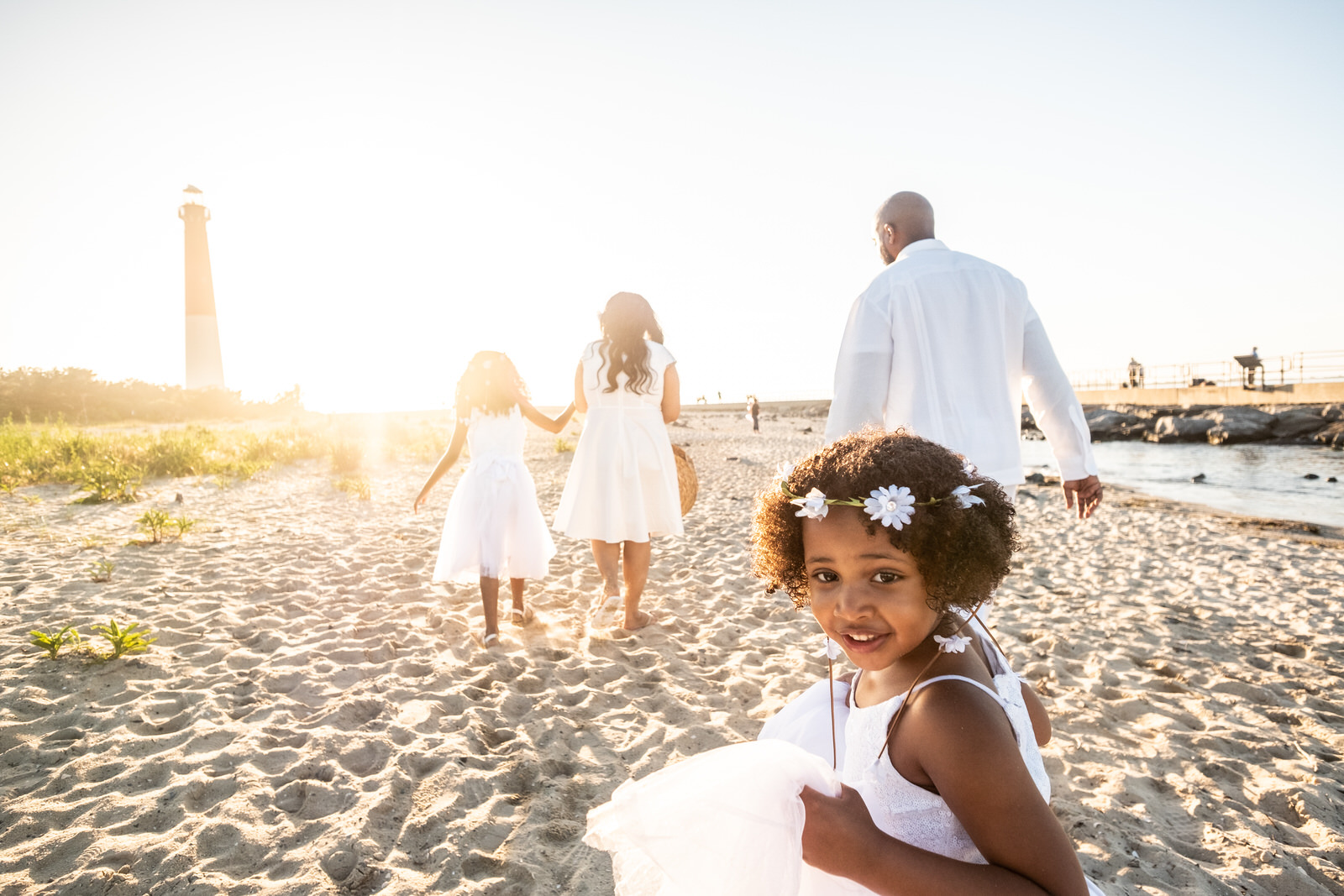 Barnegat Lighthouse family portrait