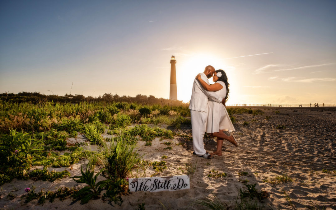 Anniversary Photoshoot at Barnegat Lighthouse