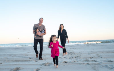 Family Beach Portraits in Stone Harbor