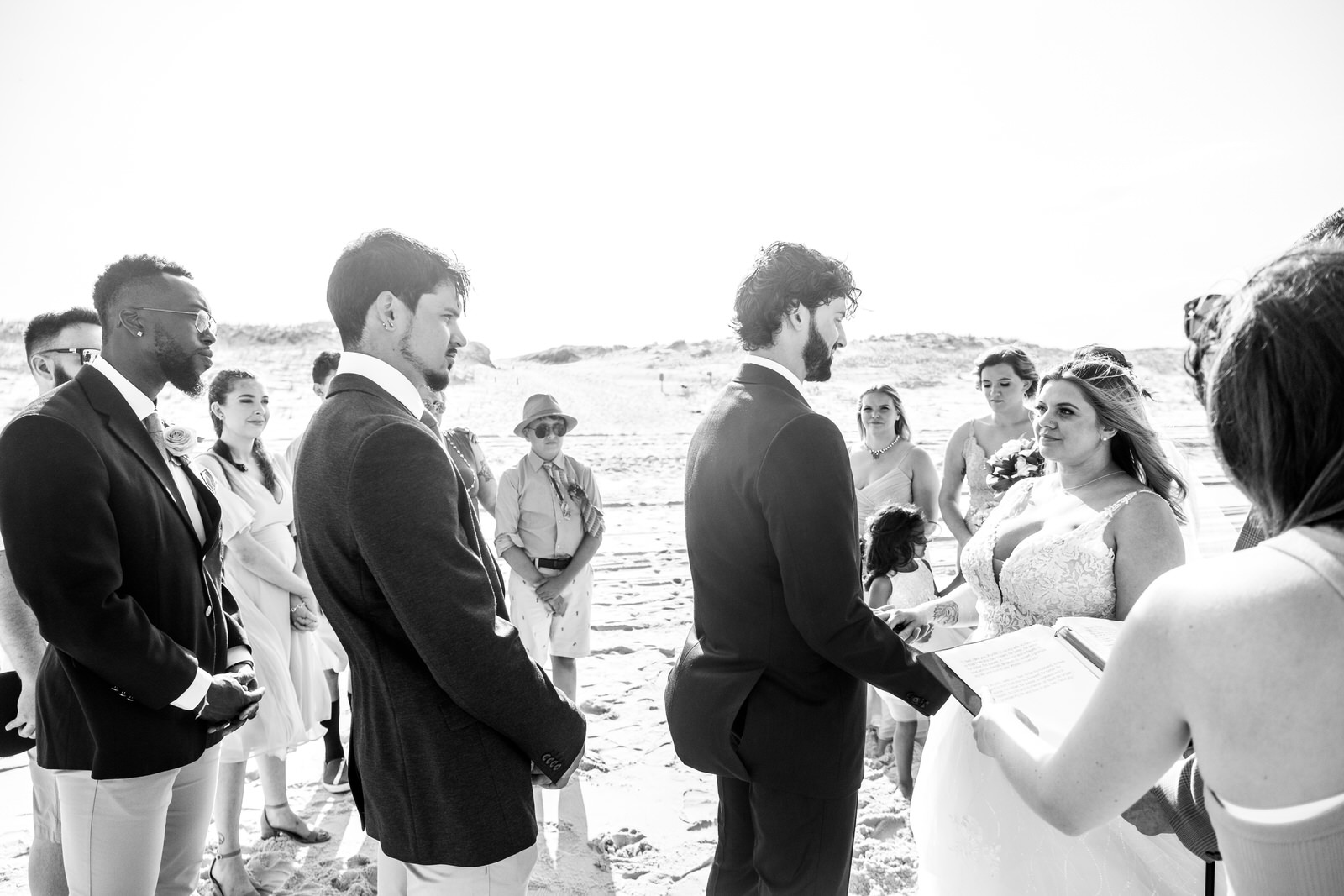 beach wedding ceremony NJ