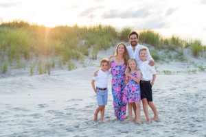 Beach family