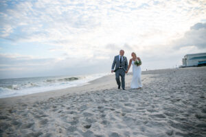 Cape May beach wedding