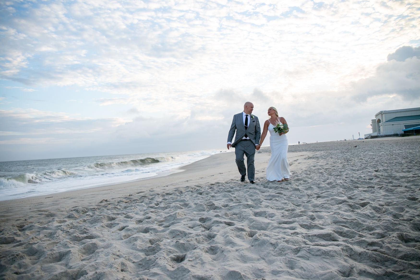 Cape May beach wedding