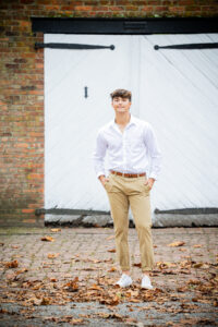 Senior boy allaire village