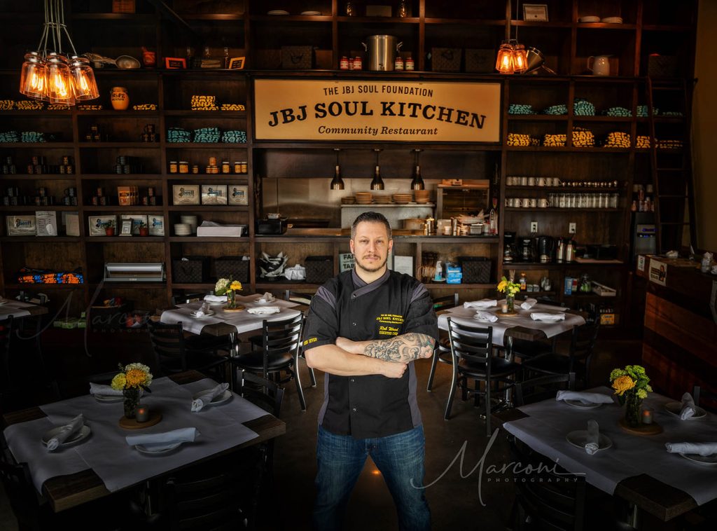 Chef Kitchen Portrait