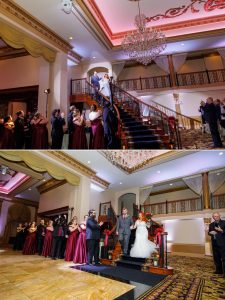 Luciens manor staircase ballroom