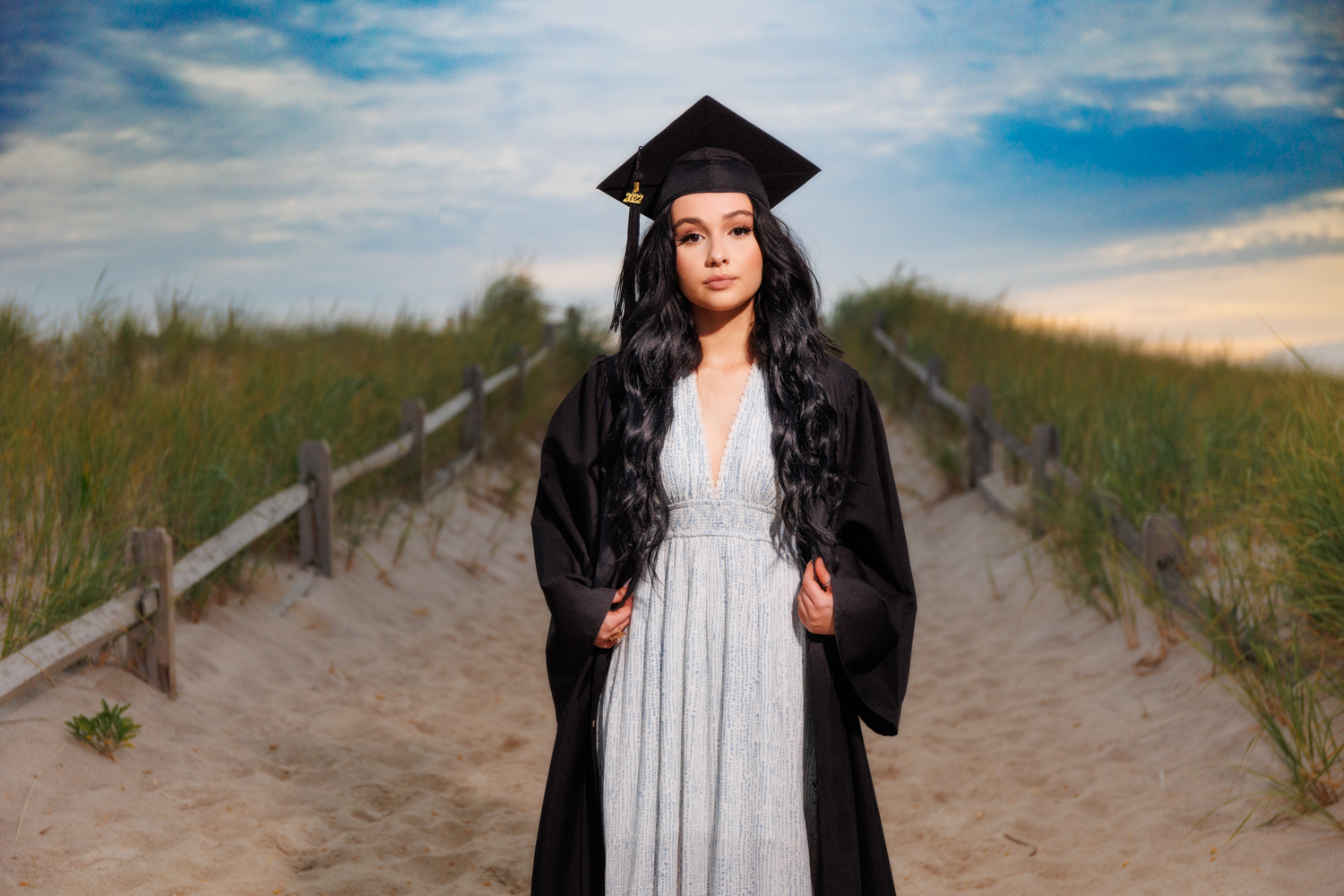 Toms River cap and gown beach 