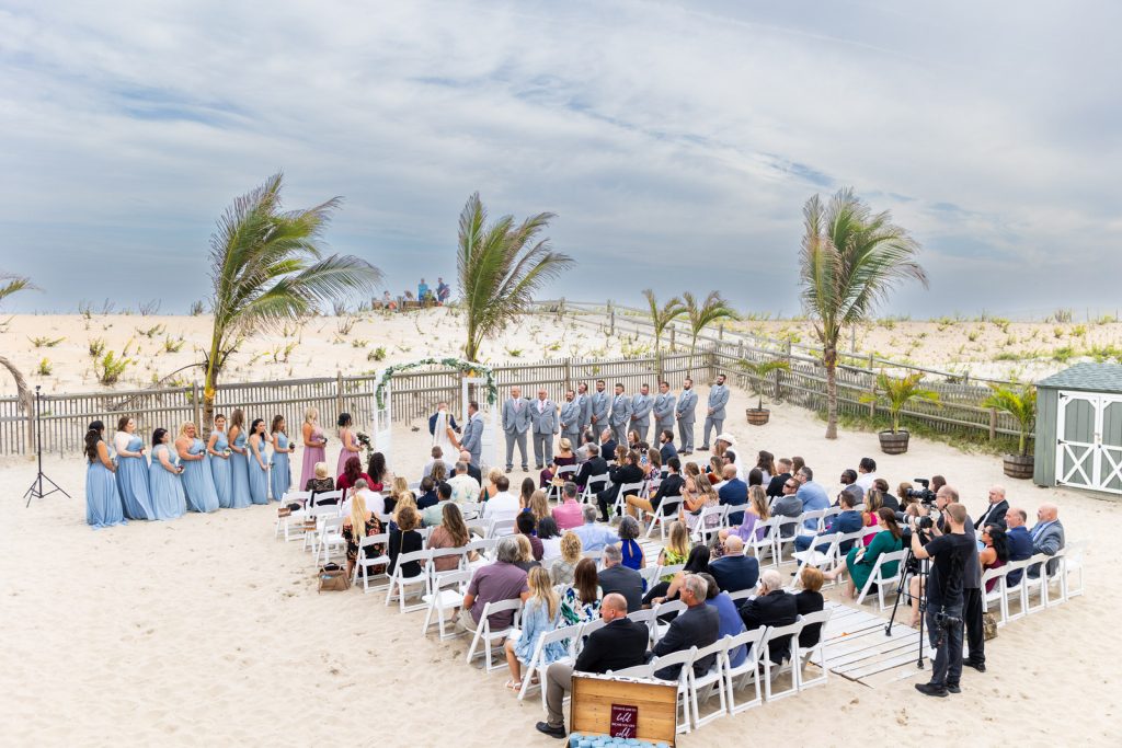 sea shell resort wedding ceremony lbi