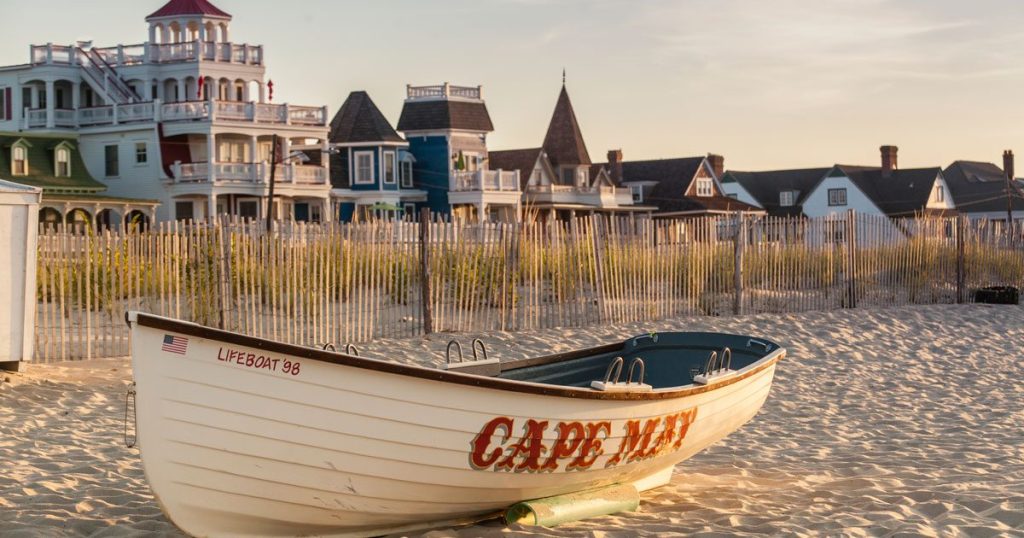 Cape May beach NJ