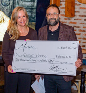 Presenting charity Check