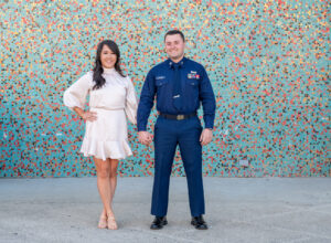 couple engaged in asbury park nj