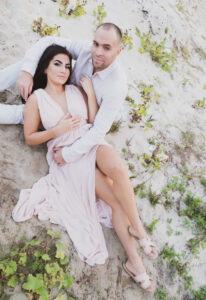 couple on beach