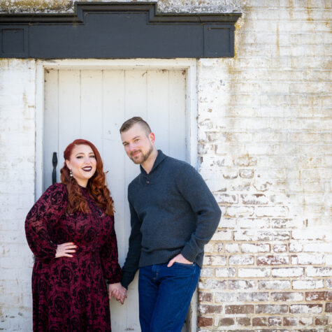 Engagement couple allaire park