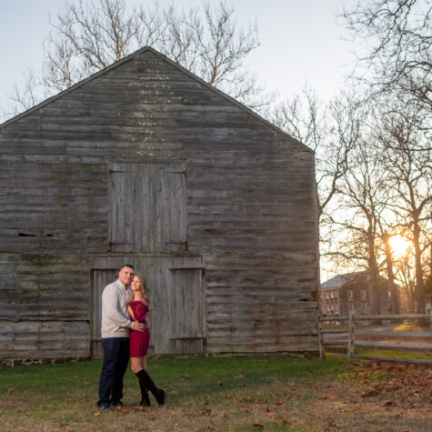 Allaire park engagement