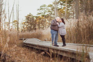 Cattus Island Engagement photoshoot