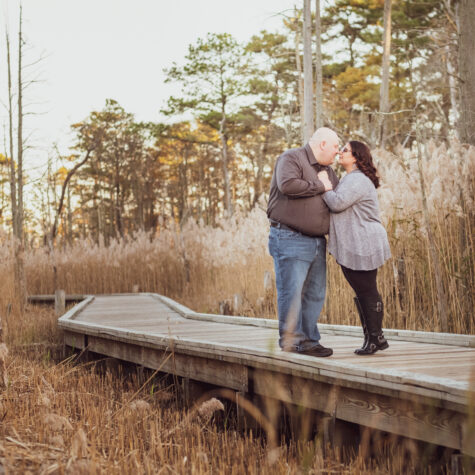 Cattus Island Engagement photoshoot