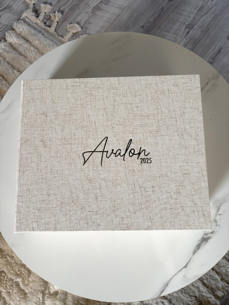 Portrait Box custom printed cover