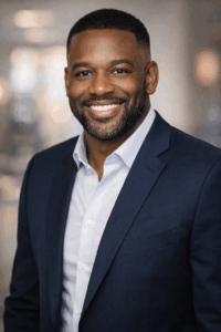 Black man business headshot
