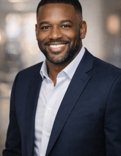 Black man business headshot