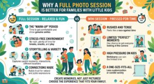 Mini vs full session infographic
